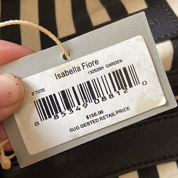 Isabella Fiore colorful tote bag - Picture 4 of 7